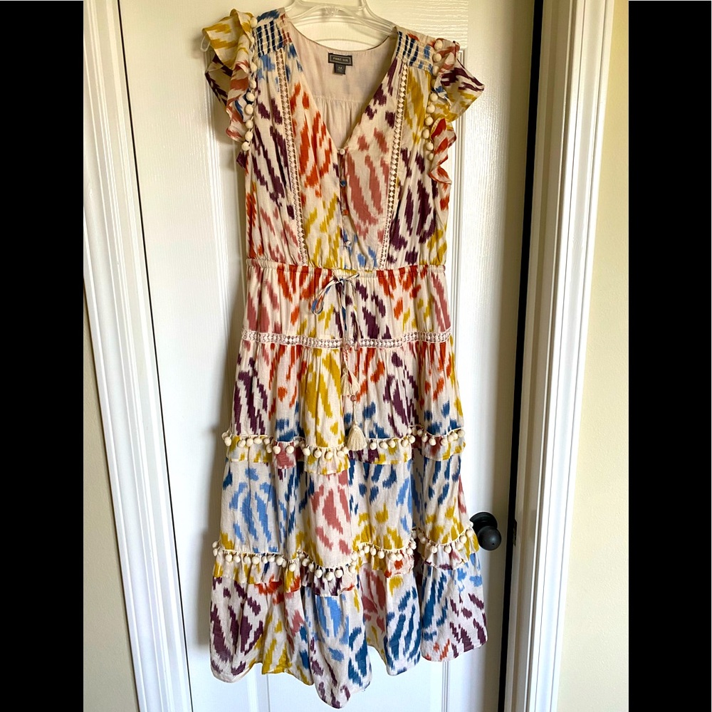 Amazing quality J. Crew Pom Pom dress